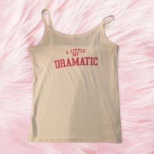 Mean girls y2k inspired ribbed tank